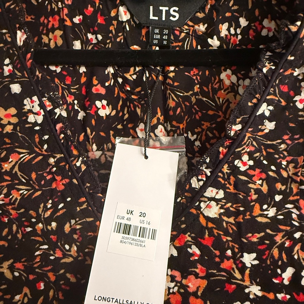Long Tall Sally Multicolor Floral Maxi Dress - Picture 3 of 3